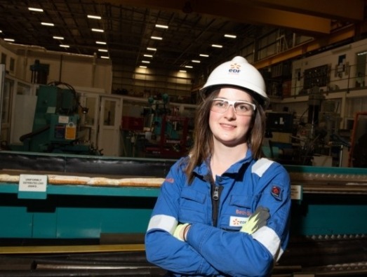 Beth Gant an engineer at our Sizewell B site