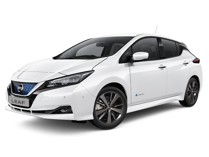 Nissan Leaf Acenta in Arctic White